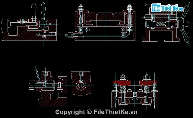 Bản vẽ,cơ khí,Bản vẽ autocad,đồ gá